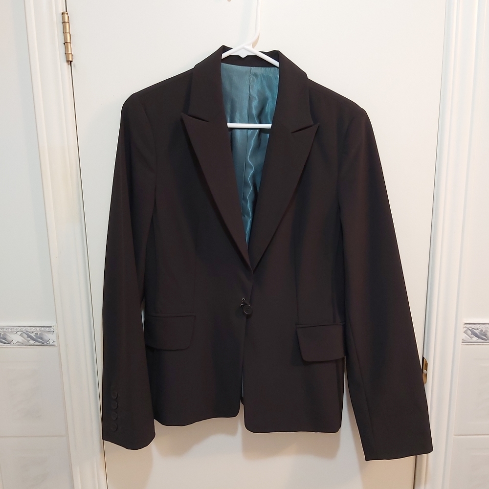 Vintage Black Blazer Jacket Size 10